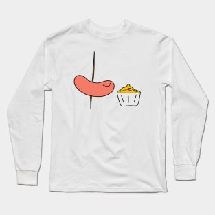 Sausage and mustard Long Sleeve T-Shirt